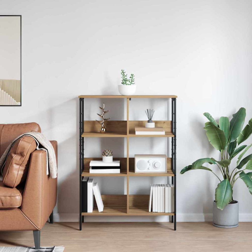 Produktbild för Hyllsystem Artisan Ek 82 x 32 x 112 cm Konstruerat trä