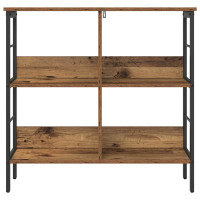 Produktbild för Hyllsystem Gammalt trä 82 x 32 x 79 cm Konstruerat trä