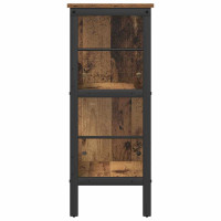 Produktbild för Hyllsystem Gammalt trä 82 x 32 x 79 cm Konstruerat trä