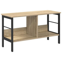 Produktbild för Hyllsystem Sonoma-ek 82 x 32 x 47 cm Konstruerat trä