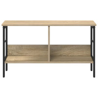 Produktbild för Hyllsystem Sonoma-ek 82 x 32 x 47 cm Konstruerat trä