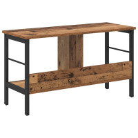 Produktbild för Hyllsystem Gammalt trä 82 x 32 x 47 cm Konstruerat trä