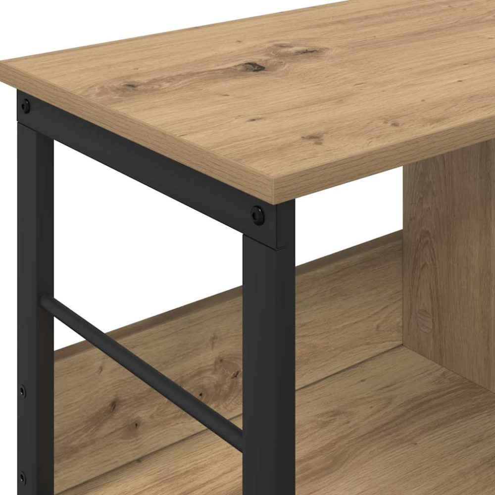 Produktbild för Hyllsystem Artisan Ek 82 x 32 x 47 cm Konstruerat trä