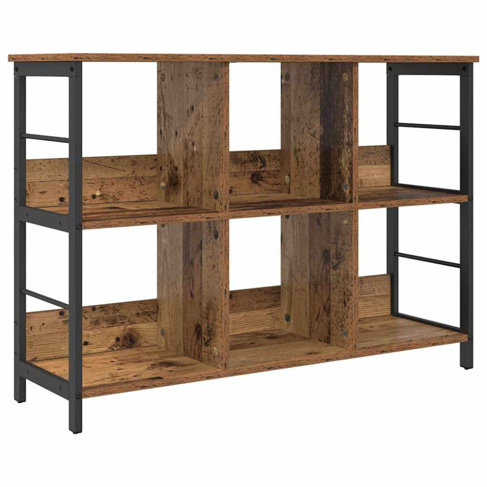 Produktbild för Hyllsystem Gammalt trä 102 x 32 x 72,5 cm Konstruerat trä