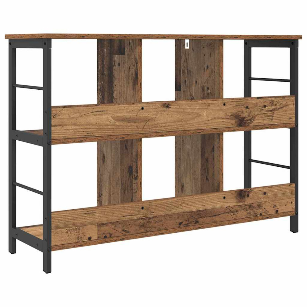 Produktbild för Hyllsystem Gammalt trä 102 x 32 x 72,5 cm Konstruerat trä