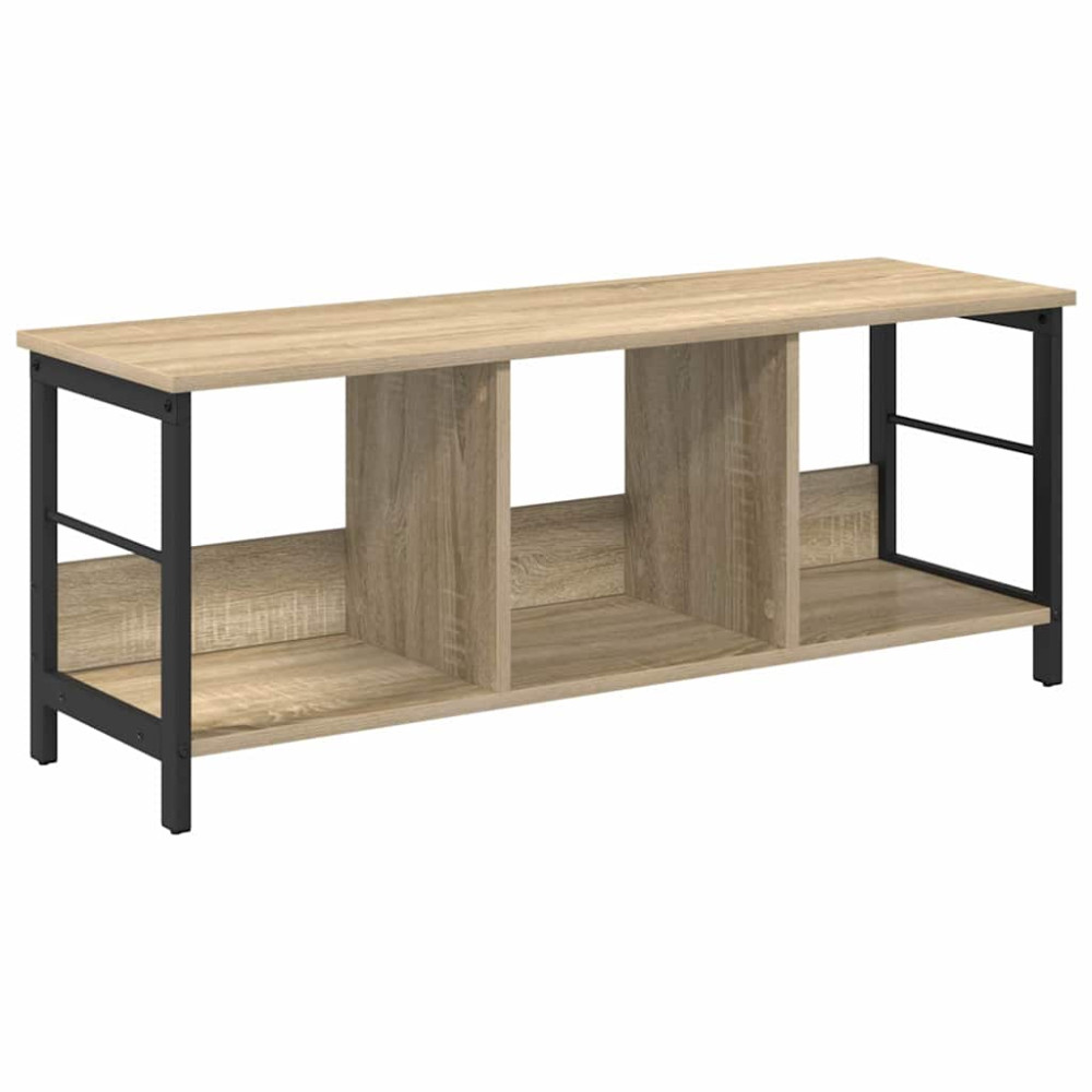 Produktbild för Hyllsystem Sonoma-ek 102 x 32 x 40,5 cm Konstruerat trä