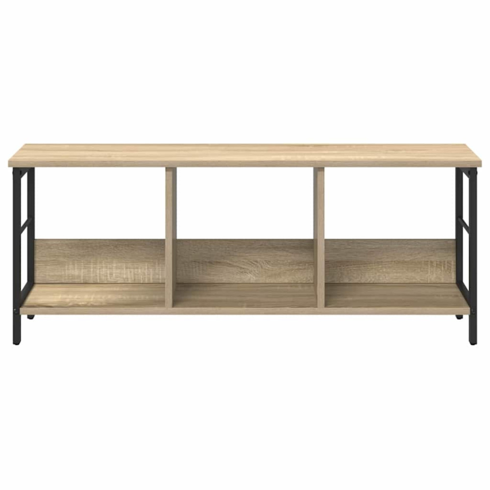 Produktbild för Hyllsystem Sonoma-ek 102 x 32 x 40,5 cm Konstruerat trä