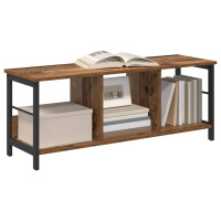 Produktbild för Hyllsystem Gammalt trä 102 x 32 x 40,5 cm Konstruerat trä