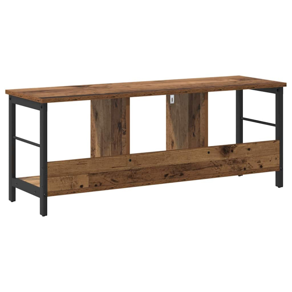 Produktbild för Hyllsystem Gammalt trä 102 x 32 x 40,5 cm Konstruerat trä