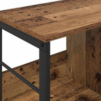 Produktbild för Hyllsystem Gammalt trä 102 x 32 x 40,5 cm Konstruerat trä