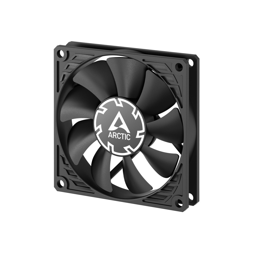 Produktbild för ARCTIC P8 Slim PWM PST - lådfläkt - låg profil, med kabelsplitter