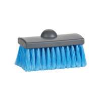Produktbild för Borste med vattenstråle, Vikan, blå, PP, 15 cm, mjuk, slitsa...