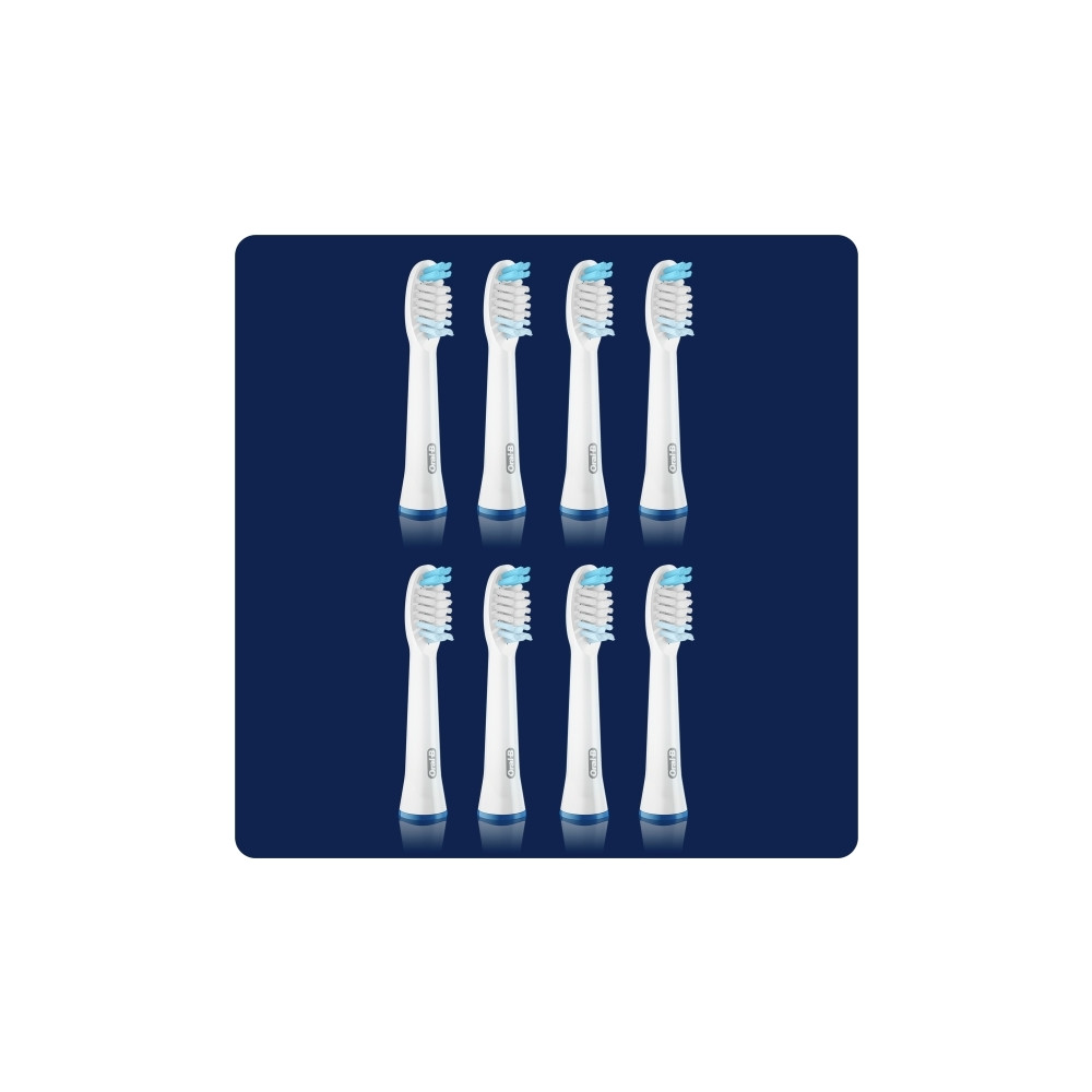 Produktbild för Oral-B Pulsonic Clean 81748491, 8 styck, Vit, 3 månad (er),...