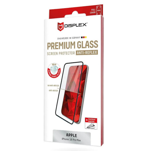 Displex Displex 01998, Apple, iPhone 16 Pro Max, Torr applicering, S...