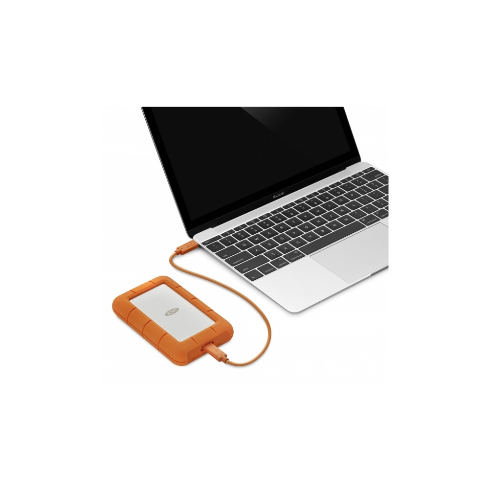 Produktbild för LaCie Rugged USB-C - hårddisk - 2 TB - USB 3.1 Gen 1