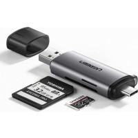 Produktbild för Ugreen kortläsare - USB 3.0/USB-C