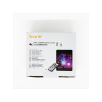 Produktbild för Securit® 4 st. extra AMSTERDAM LED värmeljus, exkl. laddstat...