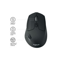 Produktbild för Logitech M720 Triathlon - mus - Bluetooth, 2.4 GHz
