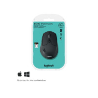 Produktbild för Logitech M720 Triathlon - mus - Bluetooth, 2.4 GHz