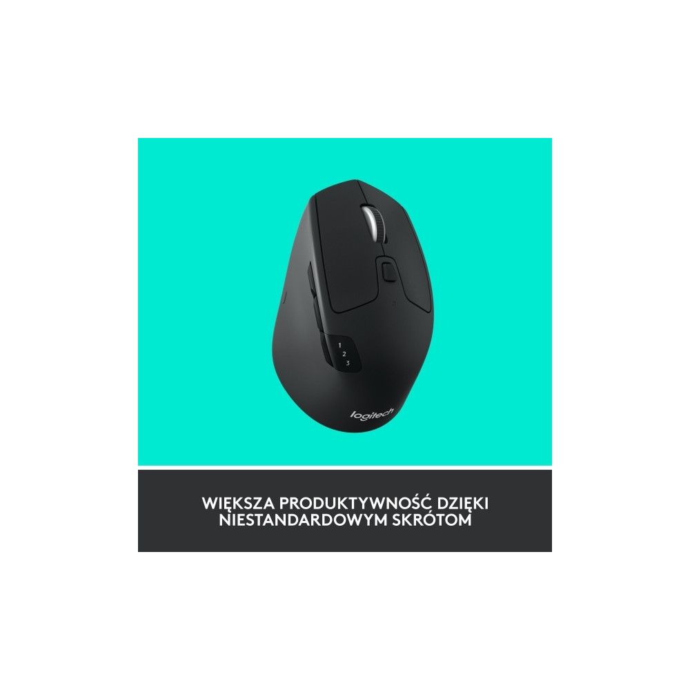 Produktbild för Logitech M720 Triathlon - mus - Bluetooth, 2.4 GHz