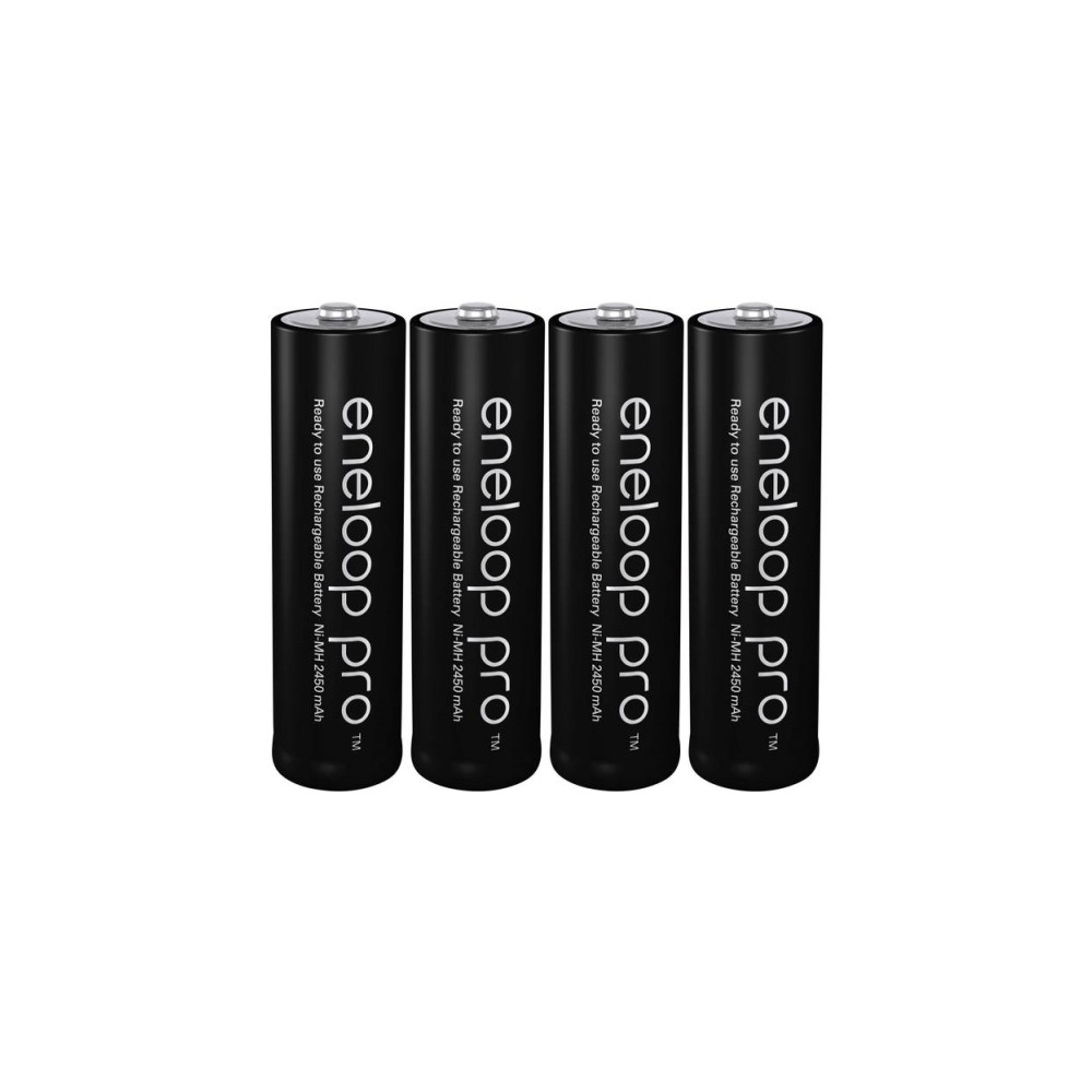 Produktbild för Panasonic eneloop pro BK-3HCDE batteri - 4 x AA-typ - NiMH