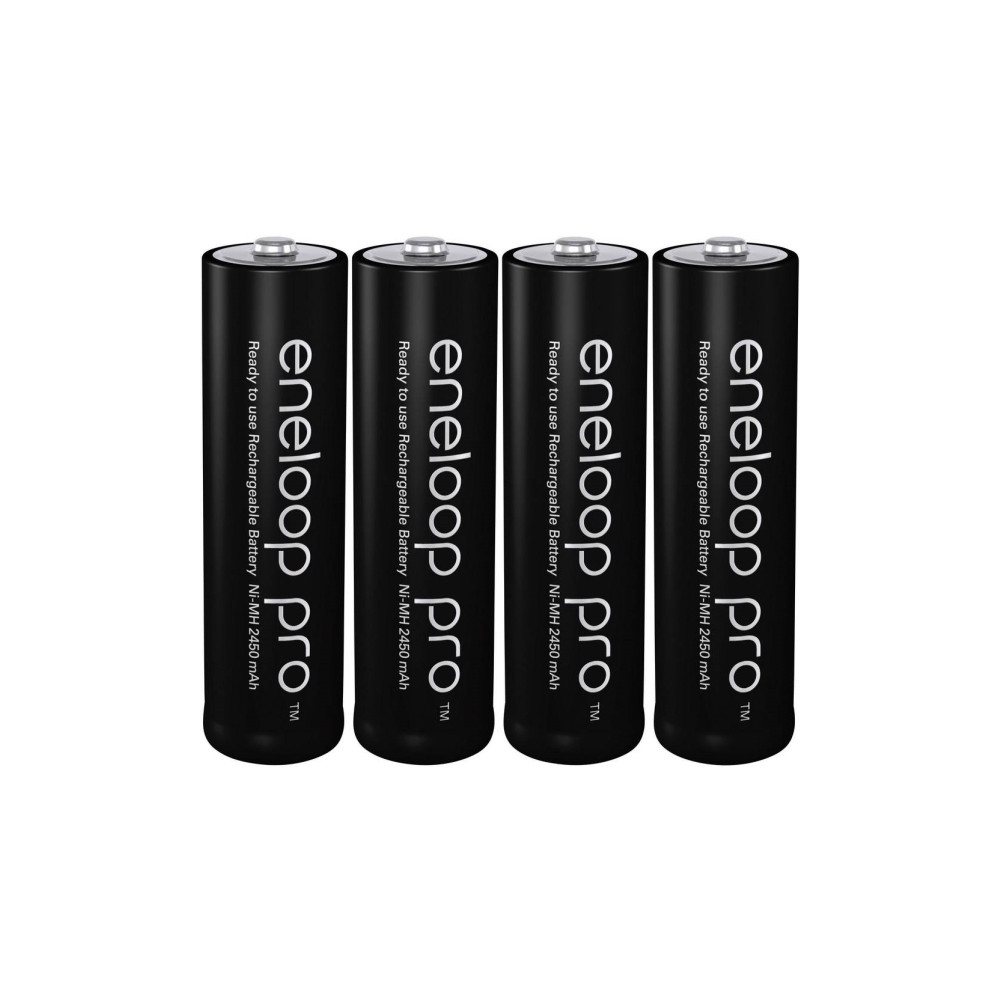 Produktbild för Panasonic eneloop pro BK-3HCDE batteri - 4 x AA-typ - NiMH