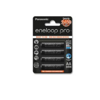 Produktbild för Panasonic eneloop pro BK-3HCDE batteri - 4 x AA-typ - NiMH