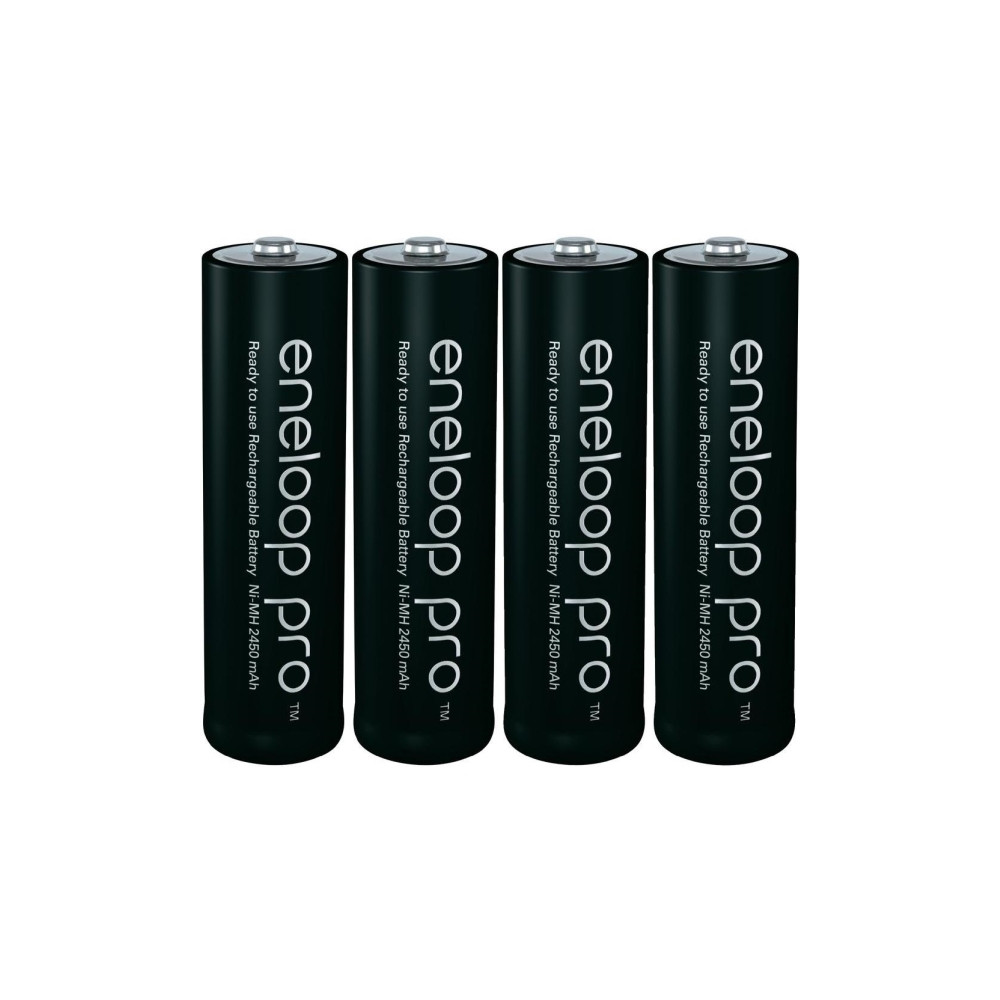 Produktbild för Panasonic eneloop pro BK-3HCDE batteri - 4 x AA-typ - NiMH