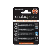 Produktbild för Panasonic eneloop pro BK-3HCDE batteri - 4 x AA-typ - NiMH