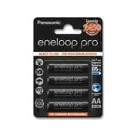 Produktbild för Panasonic eneloop pro BK-3HCDE batteri - 4 x AA-typ - NiMH