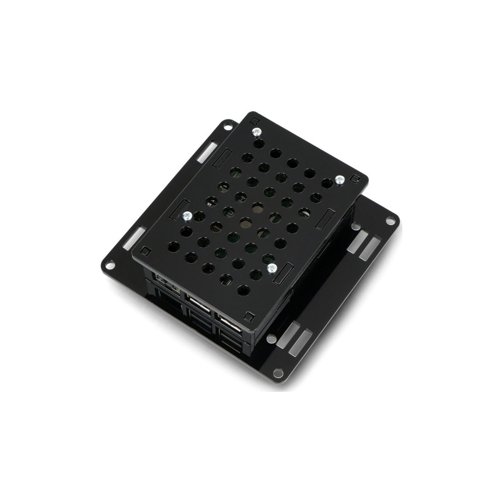 Produktbild för Gravlaser-hölje till Raspberry Pi 5 Vesa v2 för montering på...