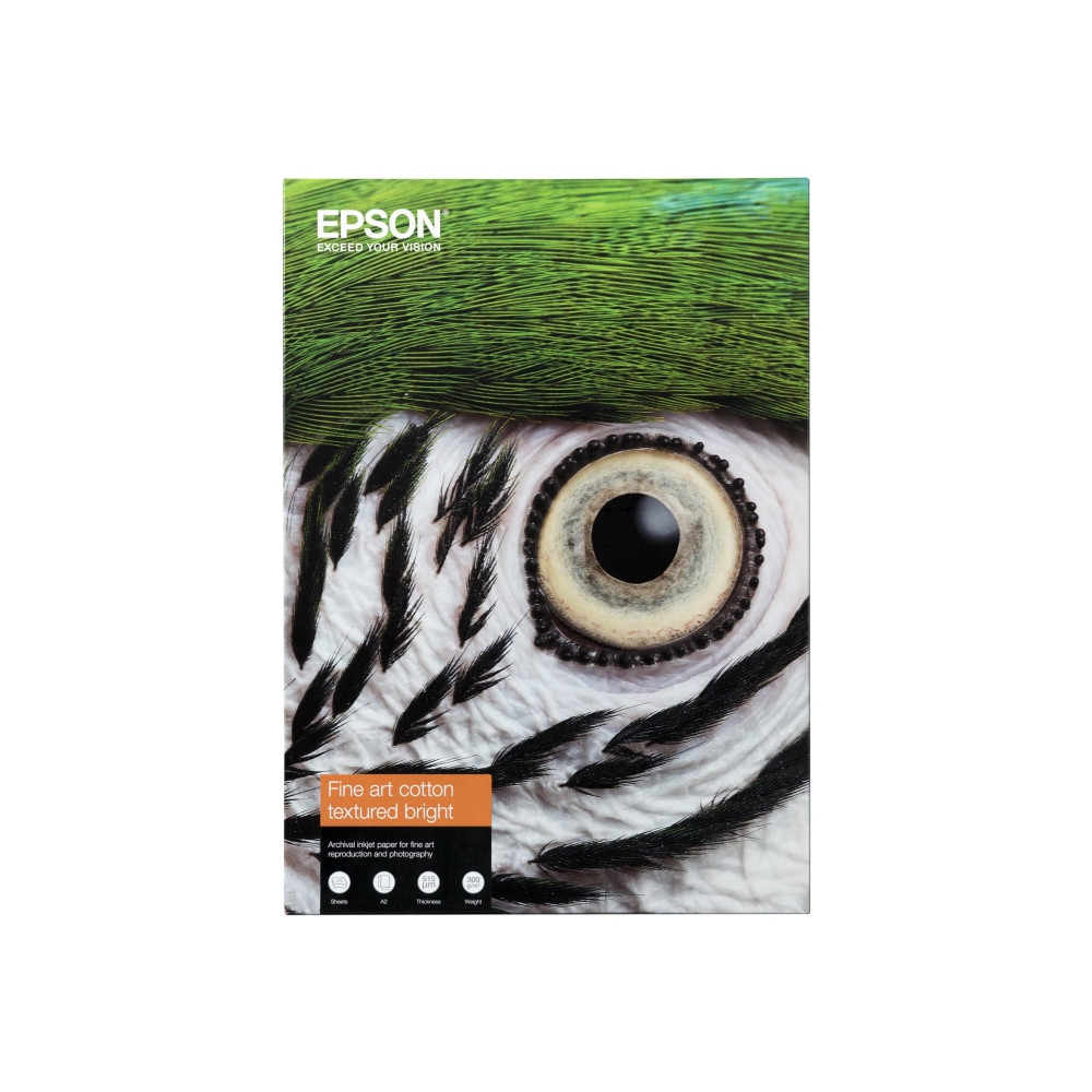 Produktbild för Epson Fine Art - lumppapper - matt - 25 ark - A4 - 300 g/m²