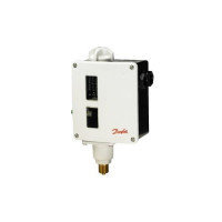 Produktbild för Danfoss RT200 tryckvakt, 0,20-6,00 bar, manuell max, G, 3/8"...