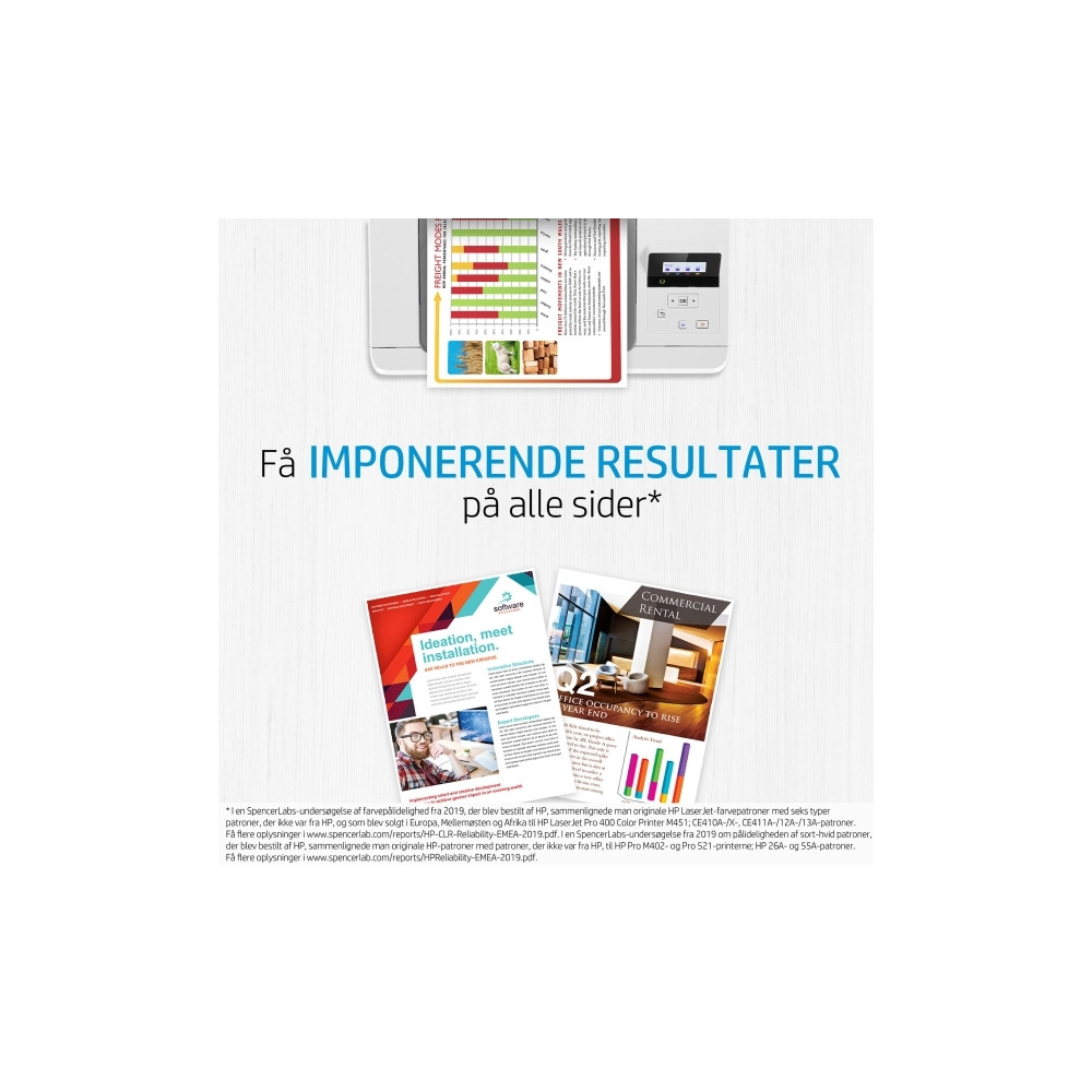 Produktbild för HP 645A - gul - original - LaserJet - tonerkassett (C9732A)