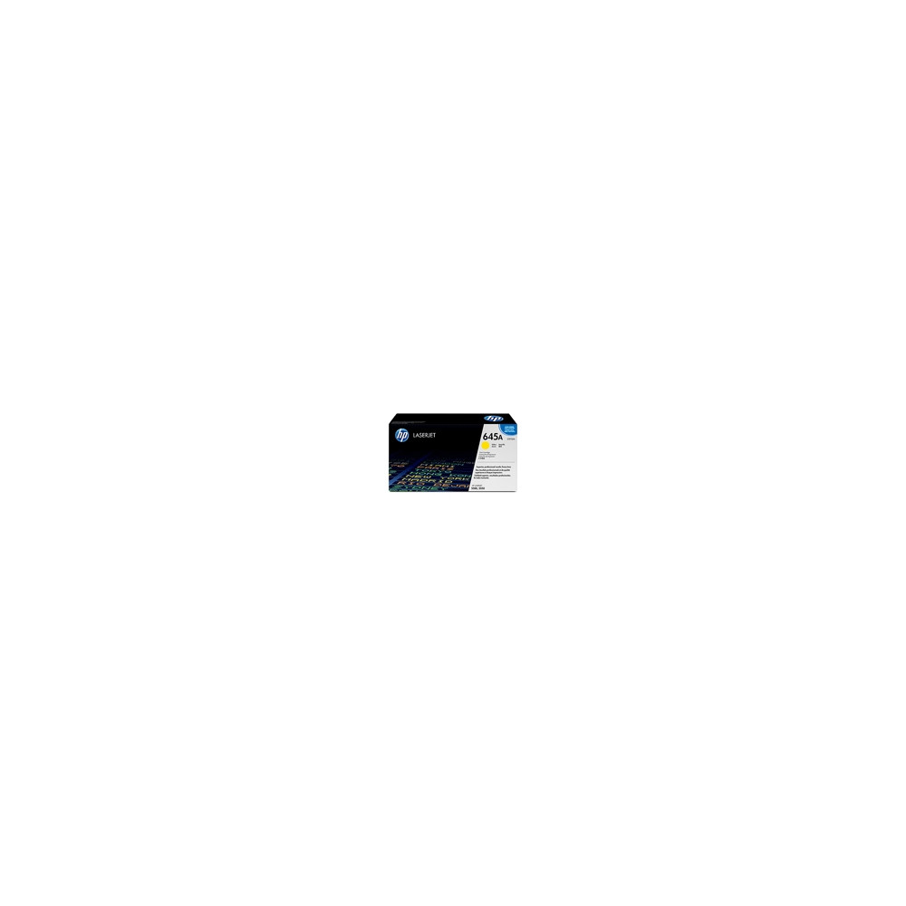 Produktbild för HP 645A - gul - original - LaserJet - tonerkassett (C9732A)