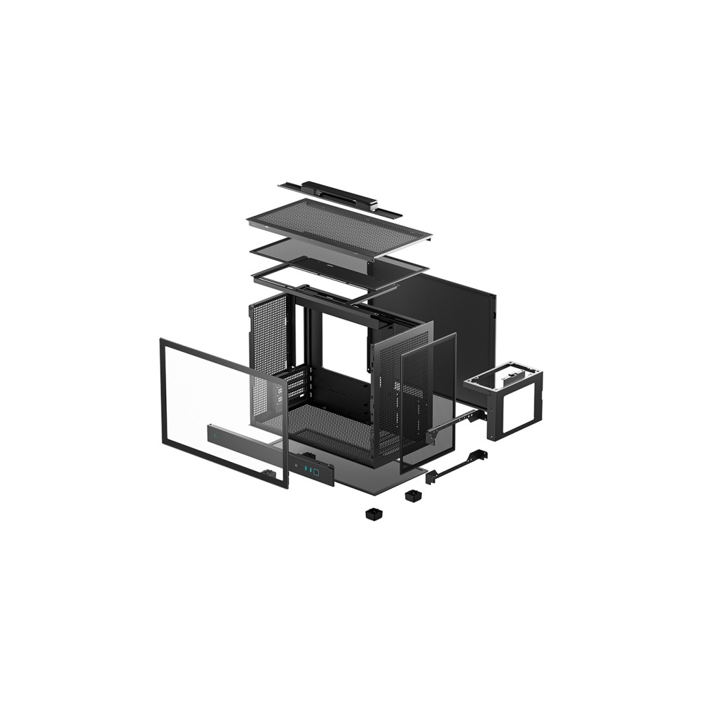 Produktbild för DeepCool CH160 PLUS - Micro-ATX - micro ATX