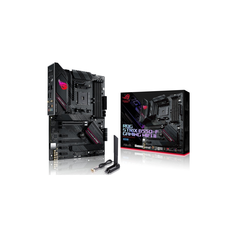 Produktbild för ASUS ROG STRIX B550-F GAMING WIFI II - moderkort - ATX - Socket AM4 - AMD B550