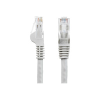 Produktbild för StarTech.com 75ft CAT6 Ethernet Cable, 10 Gigabit Snagless RJ45 650MHz 100W PoE Patch Cord, CAT 6 10GbE UTP Network Cable w/Strain Relief, Gray, Wiring is UL Certified/TIA - Category 6 - 24AWG (N6PATCH75GR) - patch-kabel - 22.9 m - grå