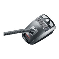 Produktbild för SEVERIN S'POWER BC 7045 snowwhite - dammsugare - med behållare - platinagrå/granatröd