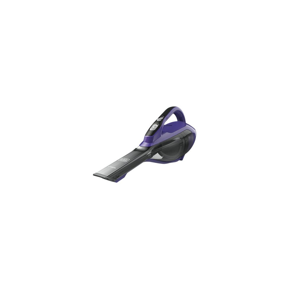 Produktbild för BLACK+DECKER DVA325JP07 - dammsugare - sladdlös - handhållen - titan/violett