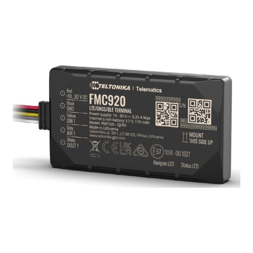 Teltonika Teltonika FMC920 - GPS/GLONASS/GALILEO/BeiDou/QZSS-spårningsenhet