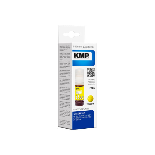 KMP KMP E185 - gul - kompatibel - bläcktank (alternativ för: Epson 102)