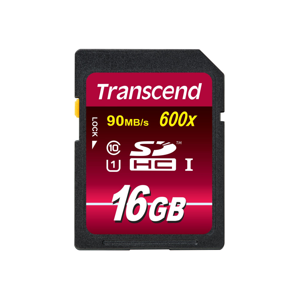 Produktbild för Transcend - flash-minneskort - 16 GB - SDHC UHS-I