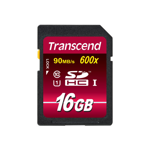 Transcend Information Transcend - flash-minneskort - 16 GB - SDHC UHS-I