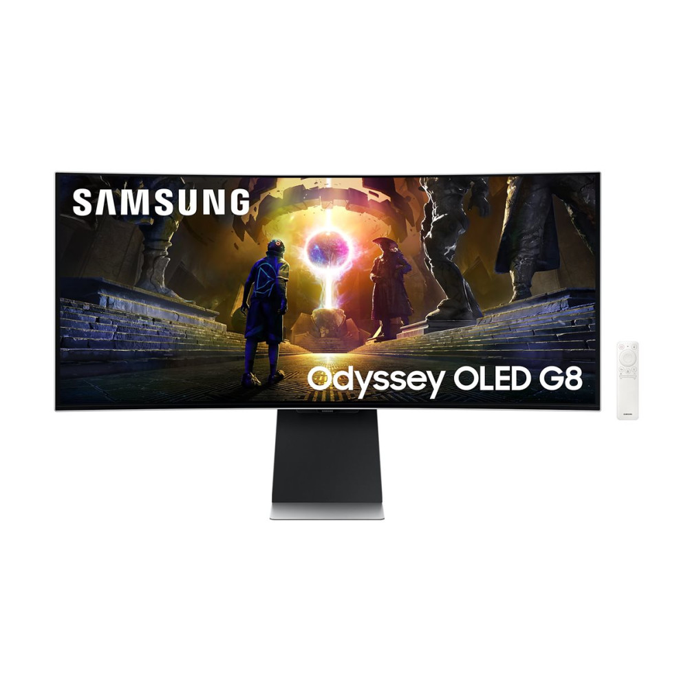 Produktbild för Samsung Odyssey OLED G8 S34DG850SU - G85SD Series - OLED-monitor - böjd - 34" - HDR