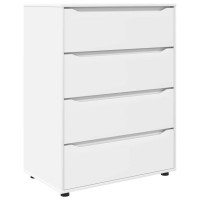 Produktbild för Förvaringsskåp Vit 80 x 48 x 105 cm Konstruerat trä