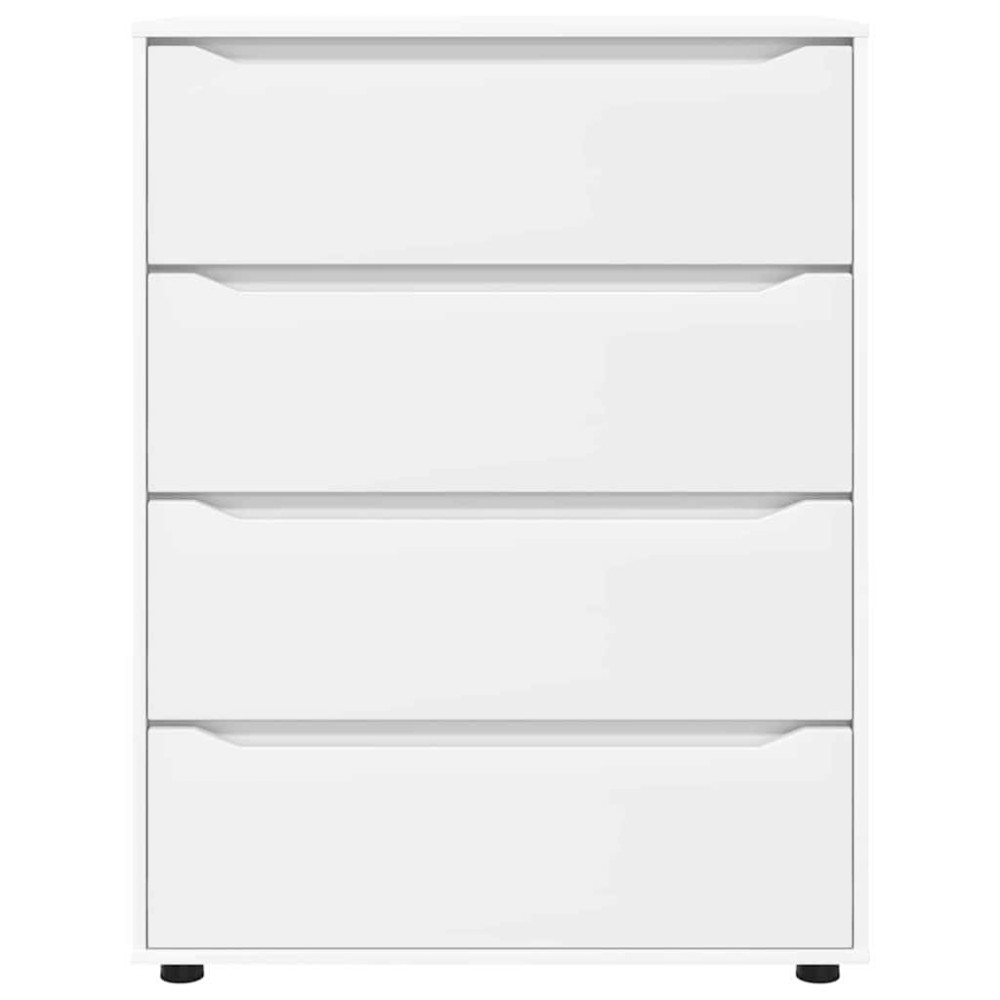 Produktbild för Förvaringsskåp Vit 80 x 48 x 105 cm Konstruerat trä