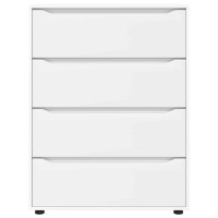 Produktbild för Förvaringsskåp Vit 80 x 48 x 105 cm Konstruerat trä