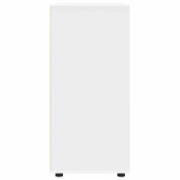 Produktbild för Förvaringsskåp Vit 80 x 48 x 105 cm Konstruerat trä