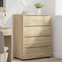 Produktbild för Förvaringsskåp Sonoma-ek 80 x 48 x 105 cm Konstruerat trä